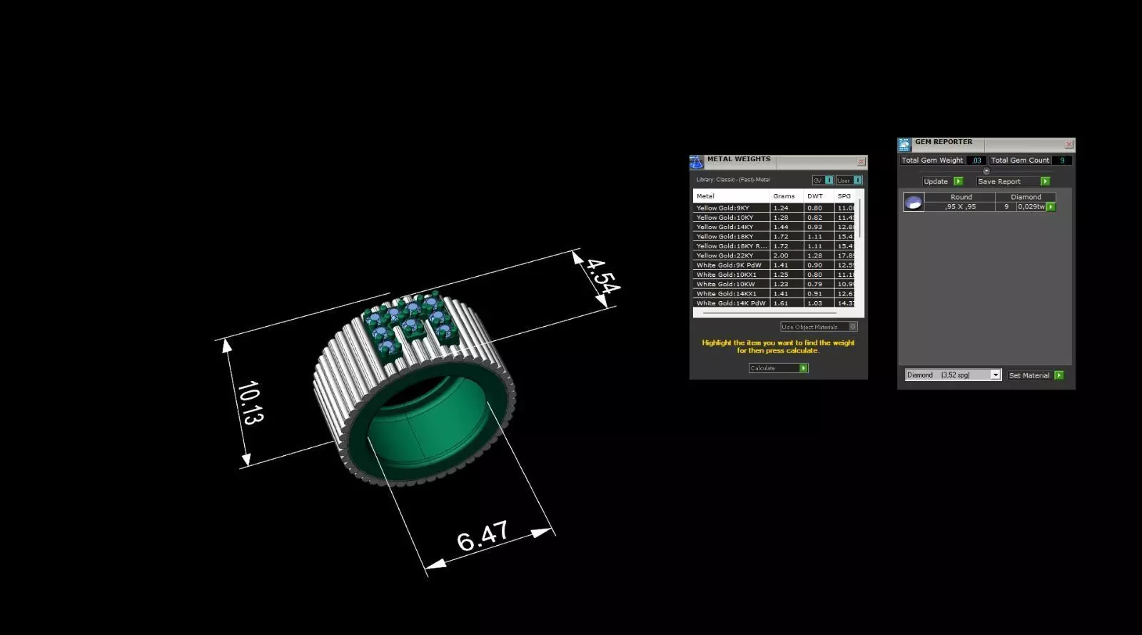 Charm Necklace Pendant 3D Model Collection 3D print model_16