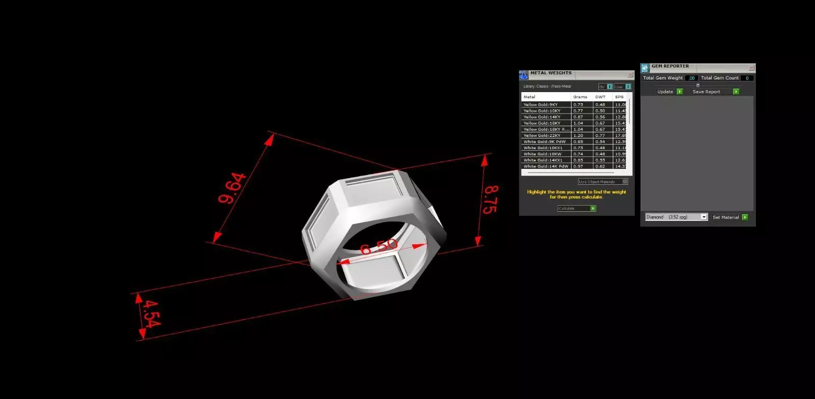 Charm Necklace Pendant 3D Model Collection 3D print model_13