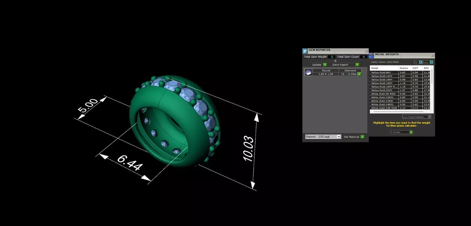 Charm Necklace Pendant 3D Model Collection 3D print model_10