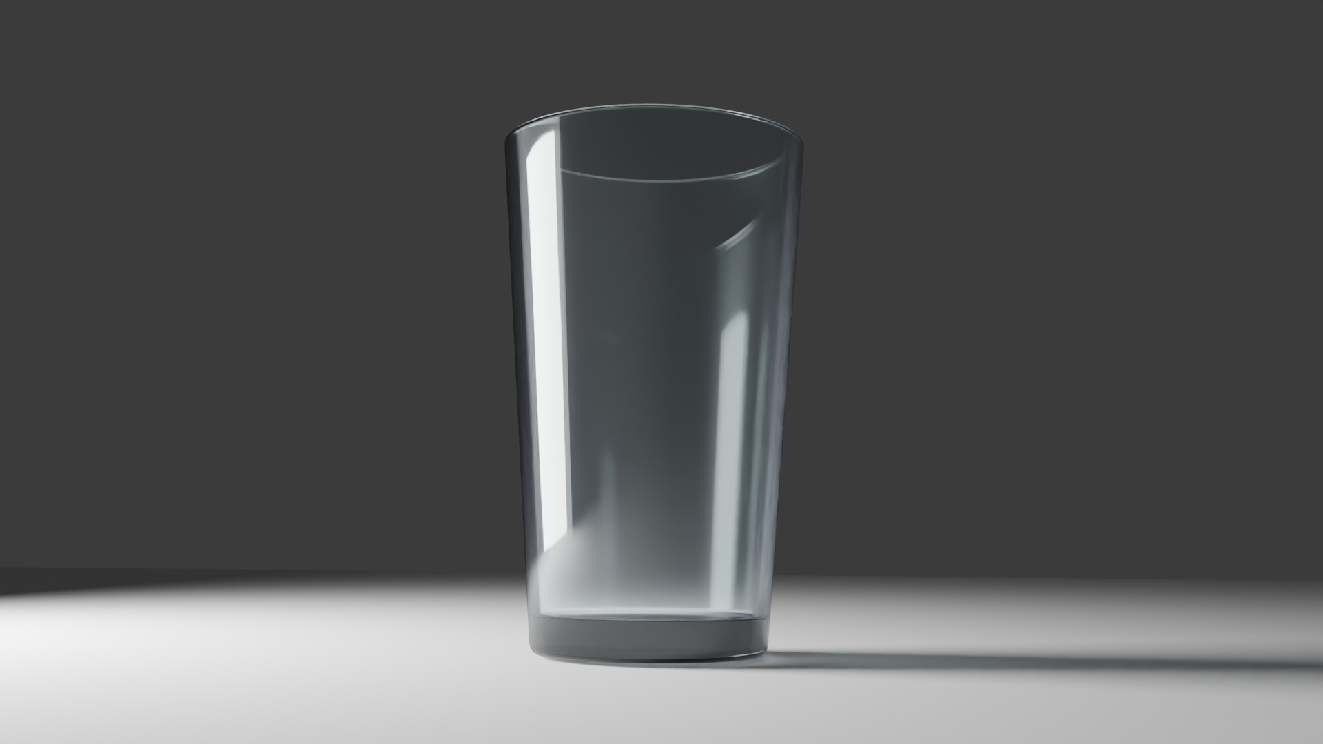 Water glass 3D model_3