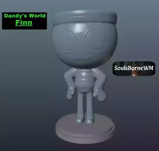 Dandy World Finn 3D print model