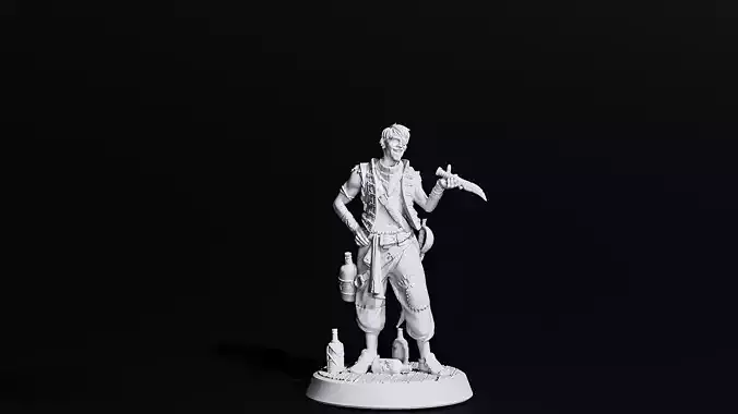 eyepatch 3D print model