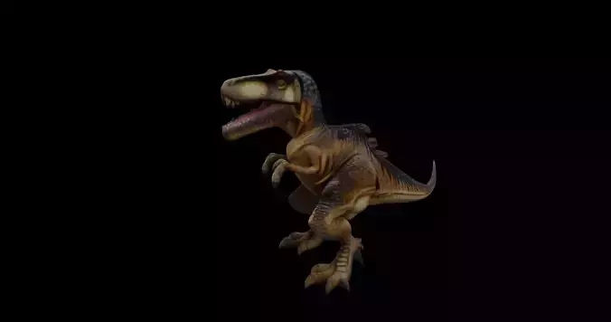 Realistic 3D Tyrannosaurus Rex Model  