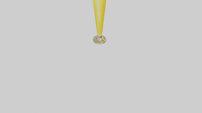 Pineapple juice model Low-poly 3D model 7