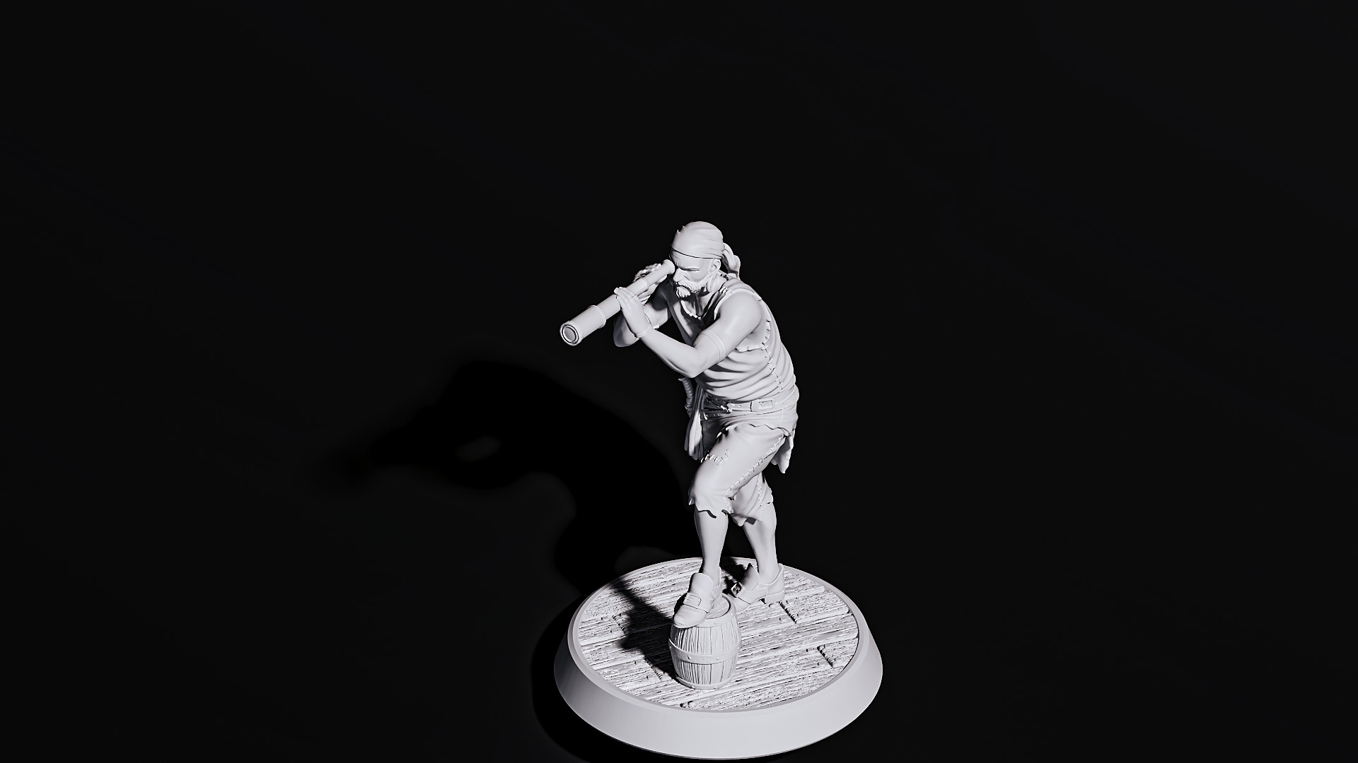 pirate scout 3D print model_2