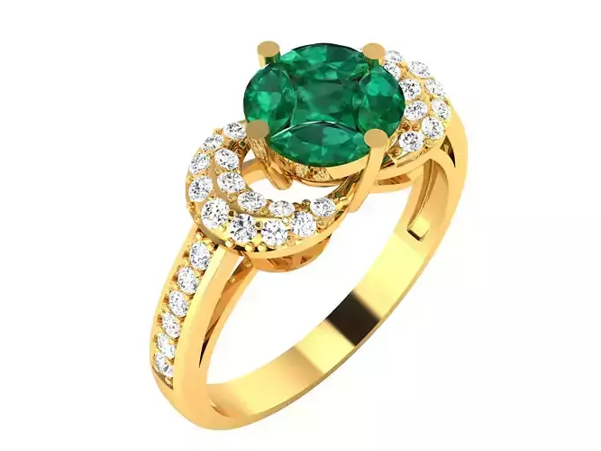 Women Ring  Render 3dm STL OBJ FBX Details