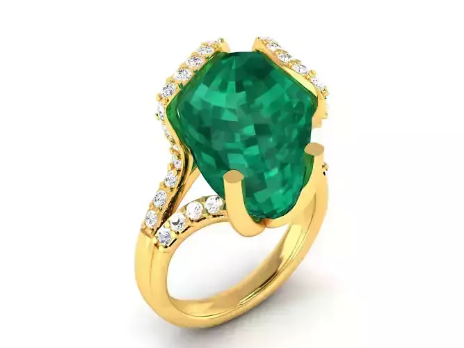 Women Ring  Render 3dm STL OBJ FBX Details