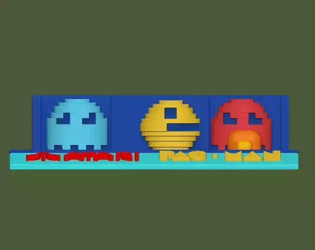 Pac Man atari classics  3D print model