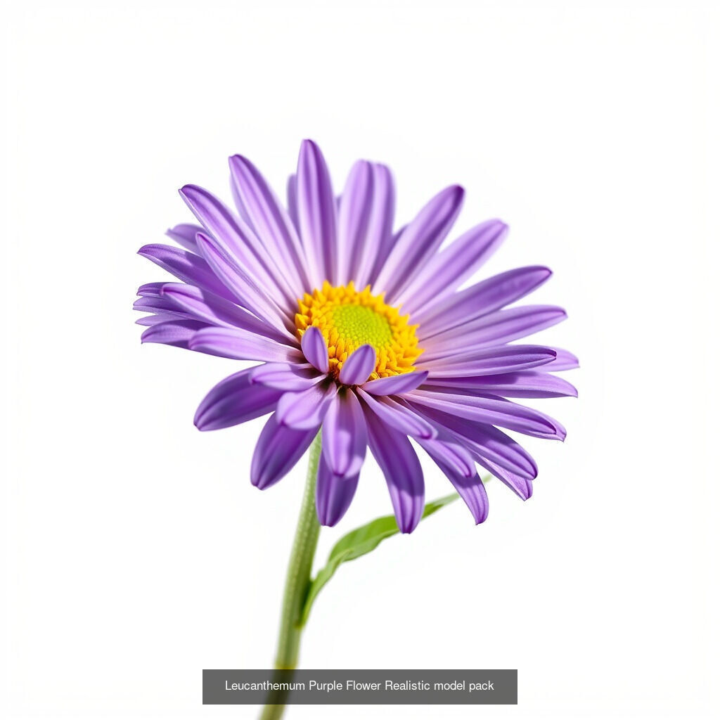 Leucanthemum Model Diversity Pack 3D Model Collection_11