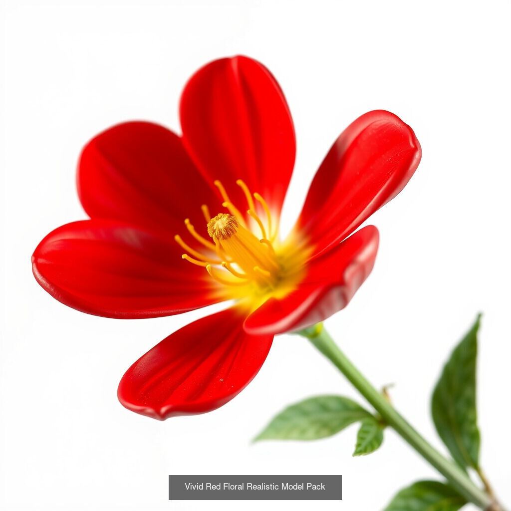 Leucanthemum Model Diversity Pack 3D Model Collection_16