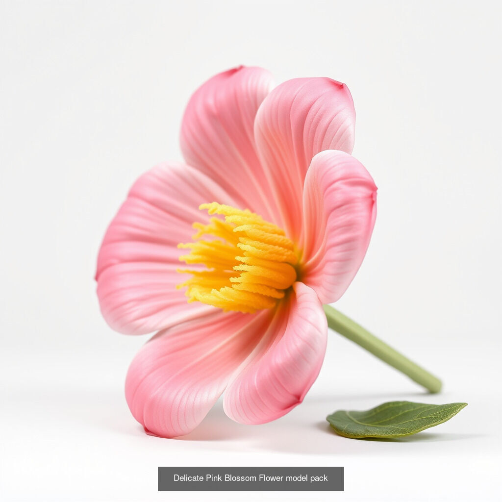 Leucanthemum Model Diversity Pack 3D Model Collection_19