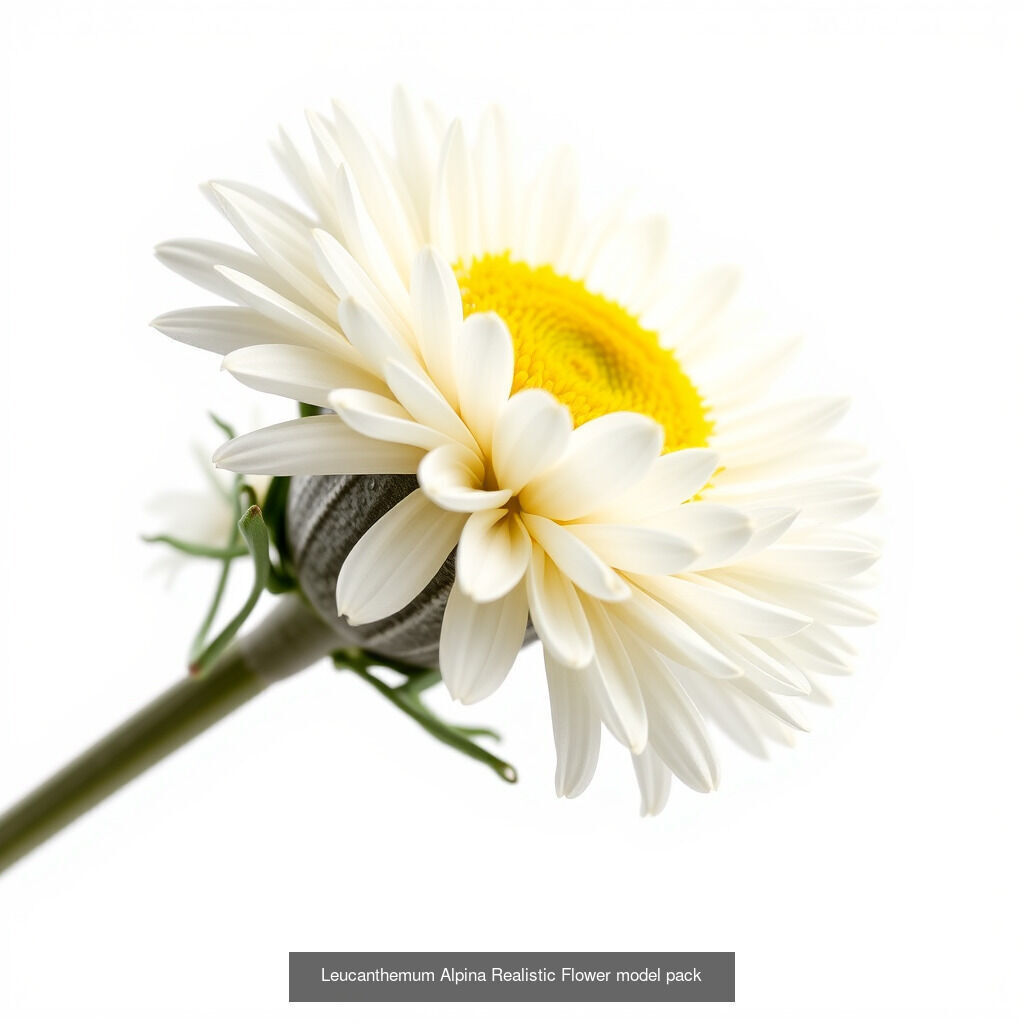 Leucanthemum Model Diversity Pack 3D Model Collection_21