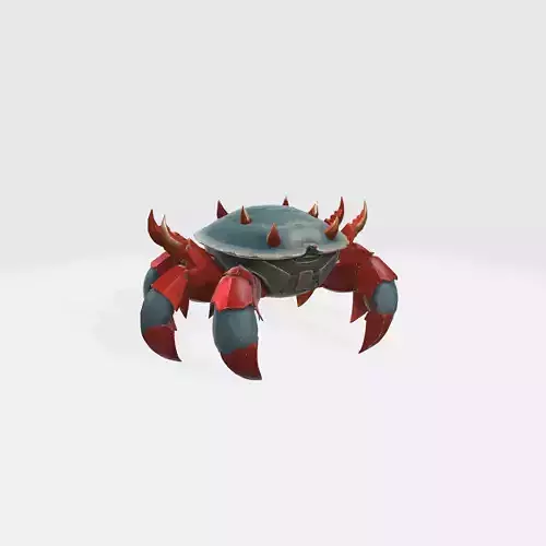 Armored Battle Crab 3D model