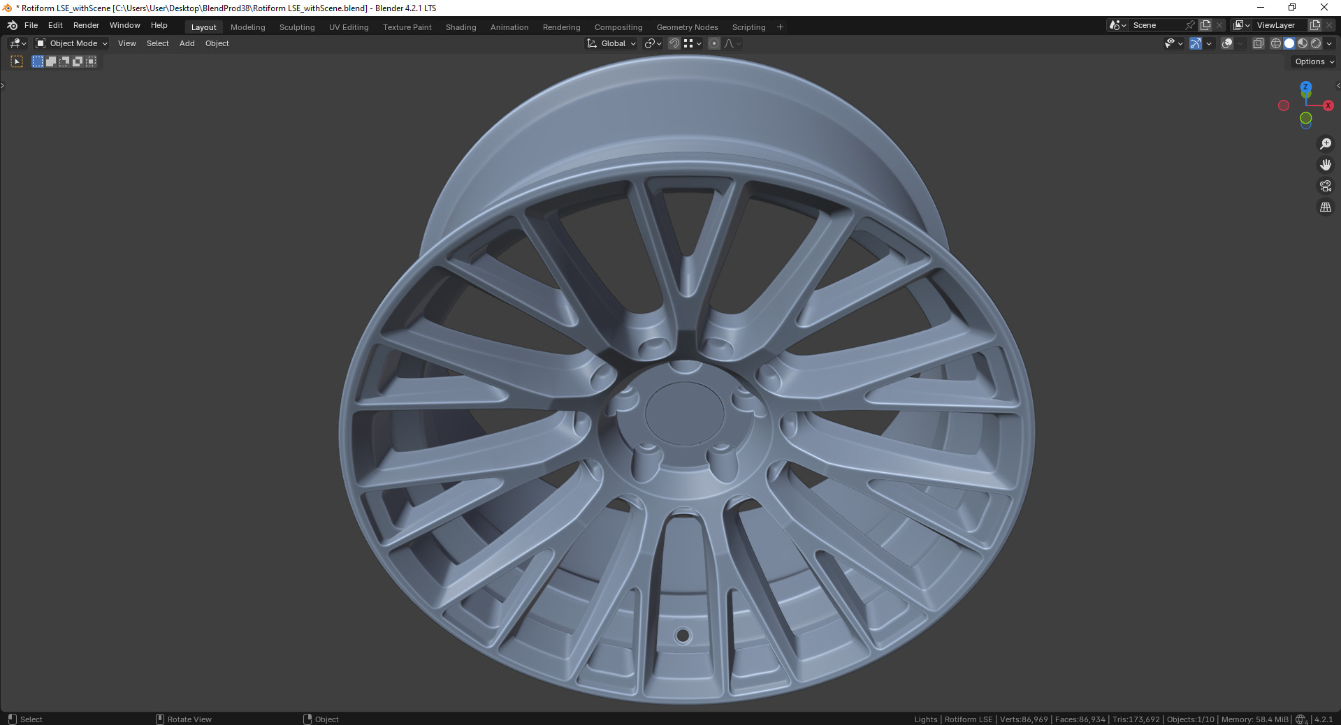 Rotiform LSE Rim 3D model_12