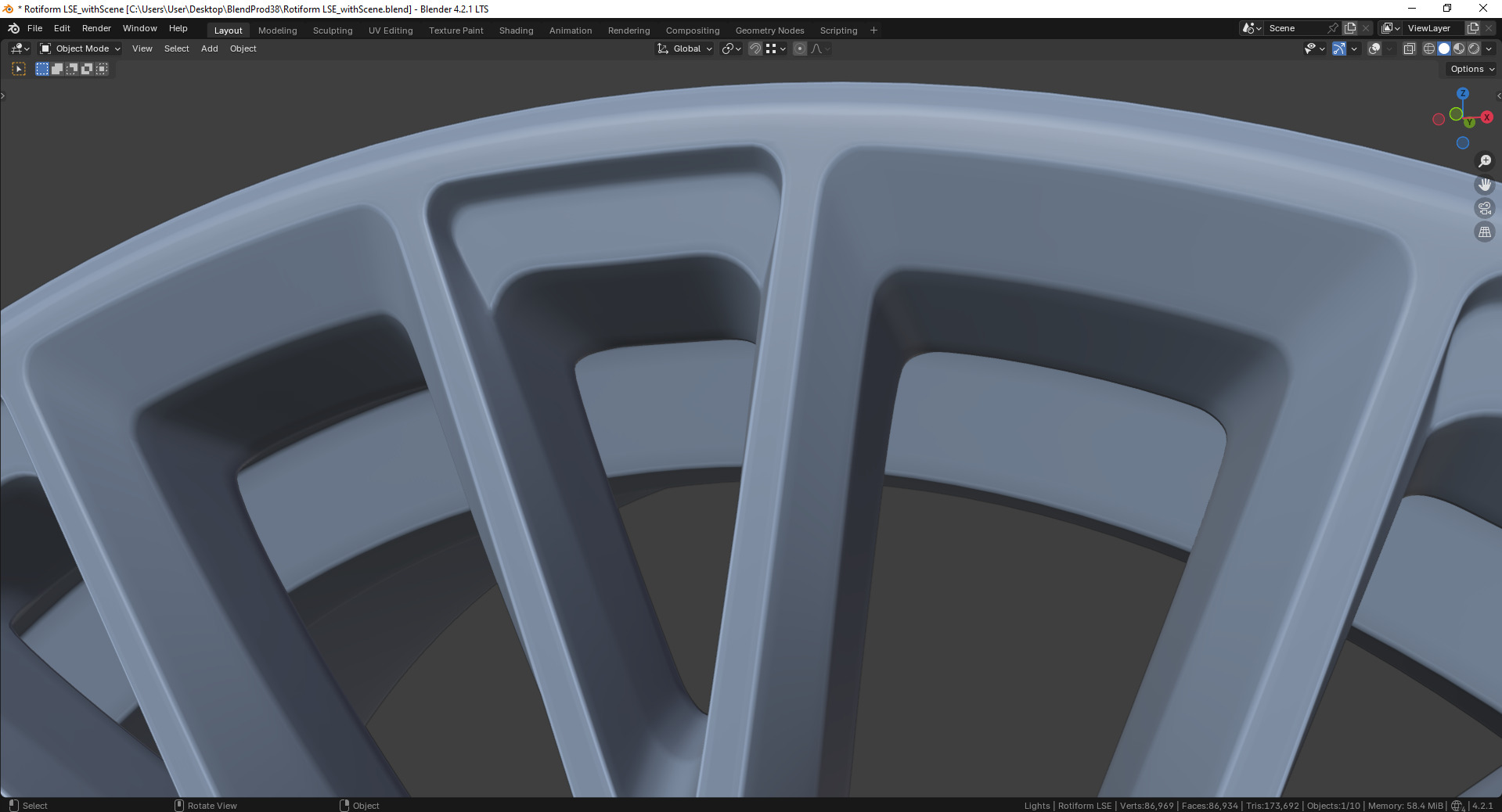 Rotiform LSE Rim 3D model_11