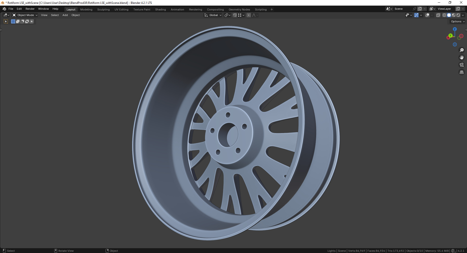 Rotiform LSE Rim 3D model_8