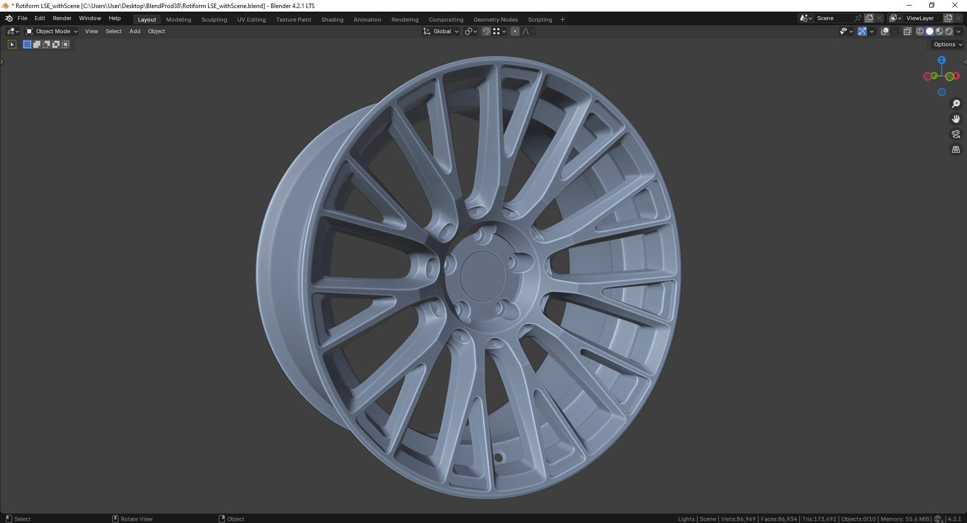 Rotiform LSE Rim 3D model_6