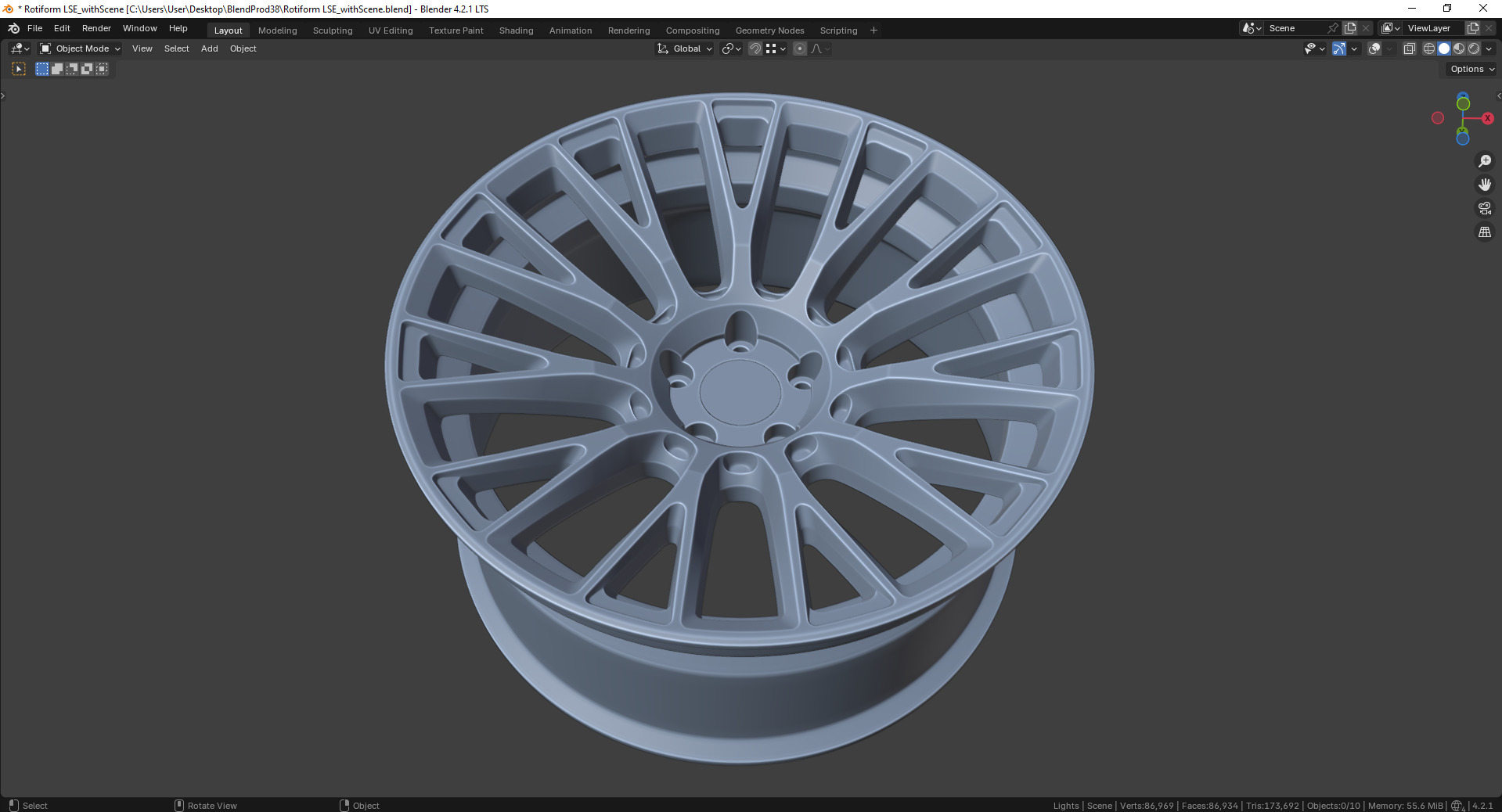 Rotiform LSE Rim 3D model_9
