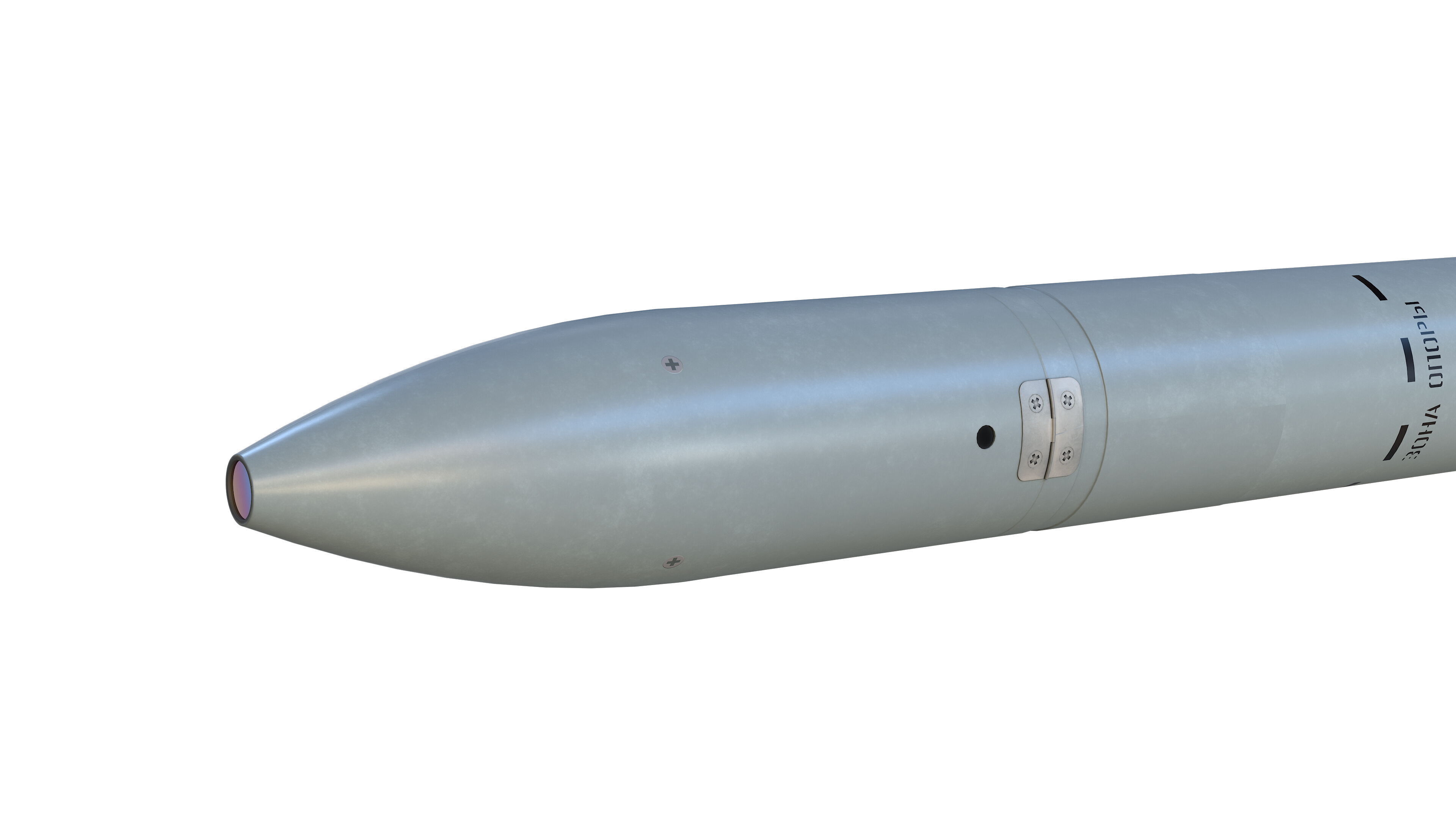 KAB-50C  KAB-50TV  and  KAB-50L guided air bomb 3in1 Low-poly 3D model_16