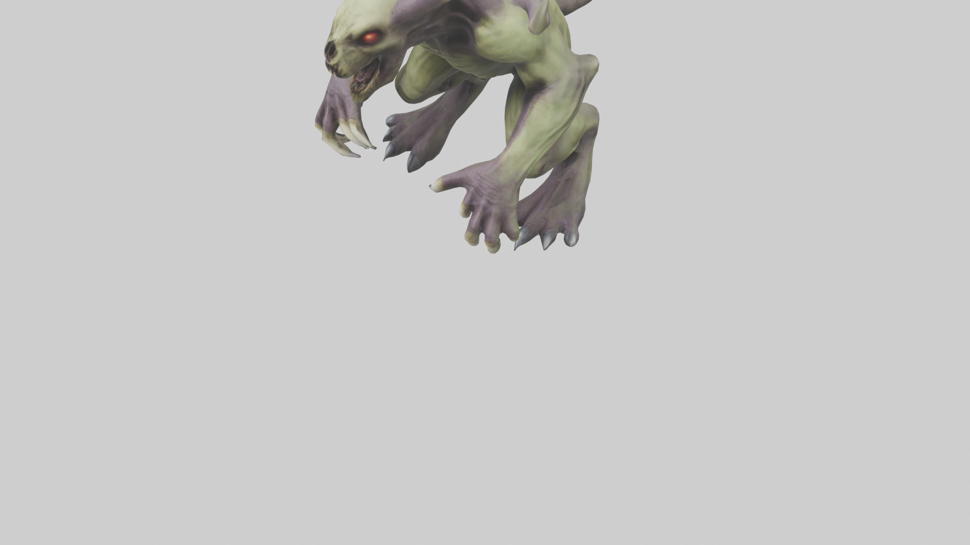 Plague Beast model Low-poly 3D model_6