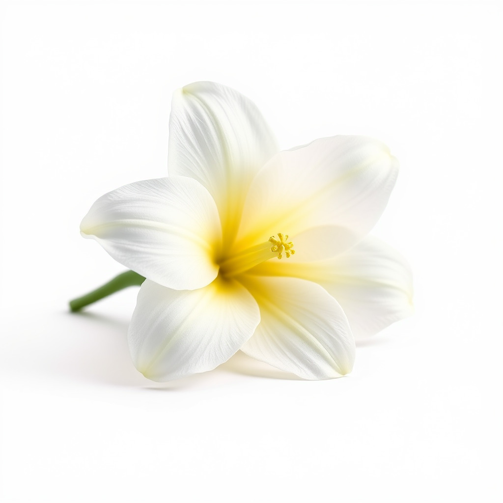 Freesia White Flower Realistic Texture model pack Low-poly 3D model_4