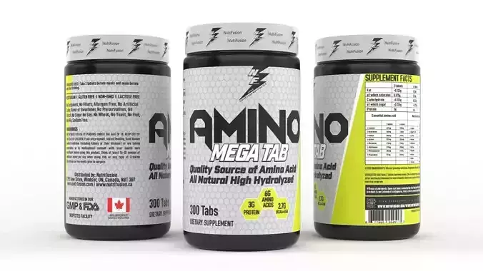 Protein Powder 3D model