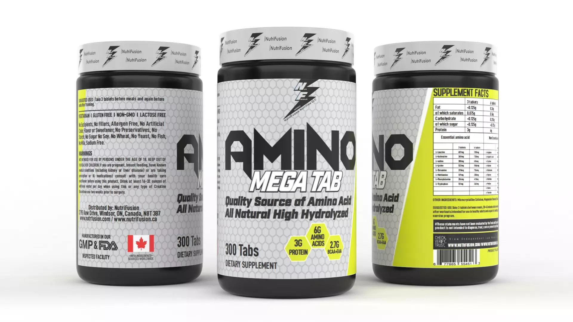 Protein Powder 3D model