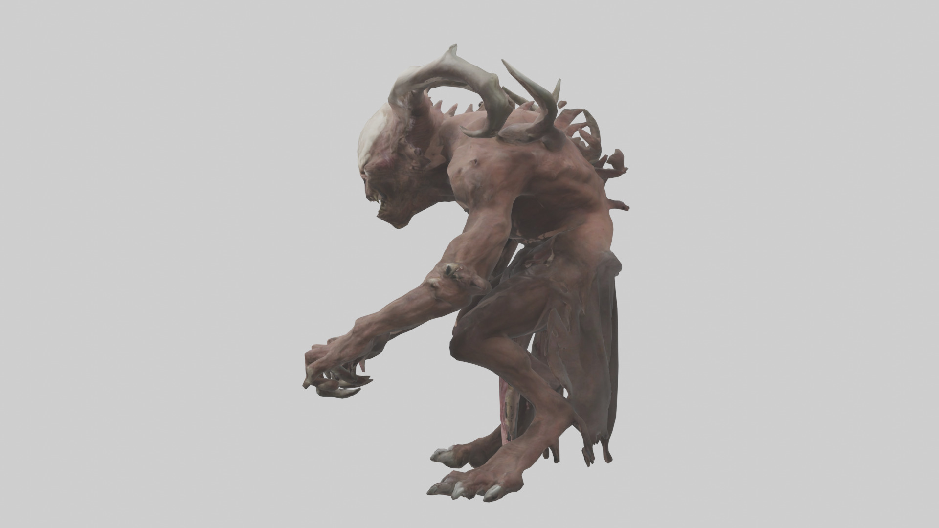 Plagued Beast model Low-poly 3D model_12