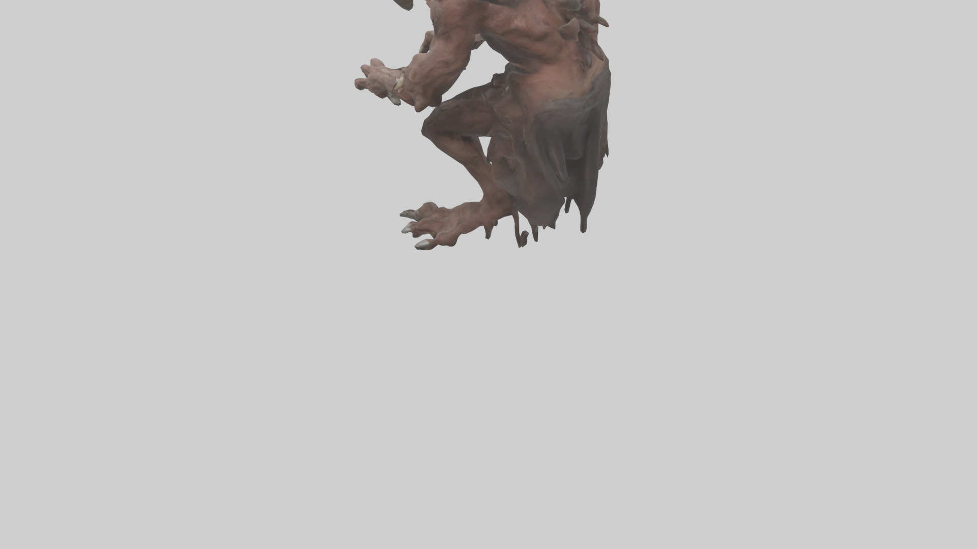 Plagued Beast model Low-poly 3D model_3