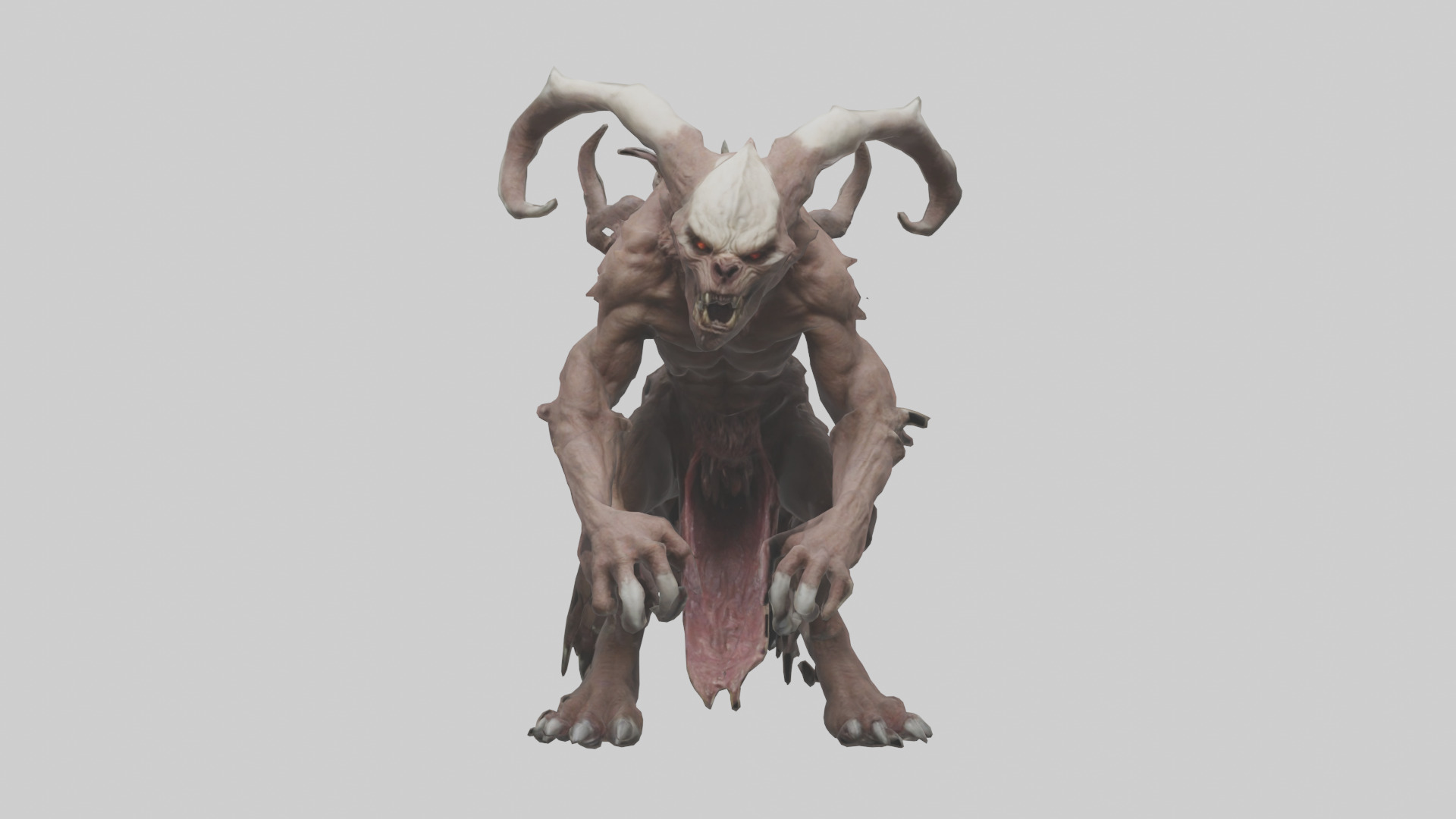 Plagued Beast model Low-poly 3D model_9