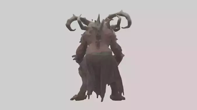 Plagued Beast model