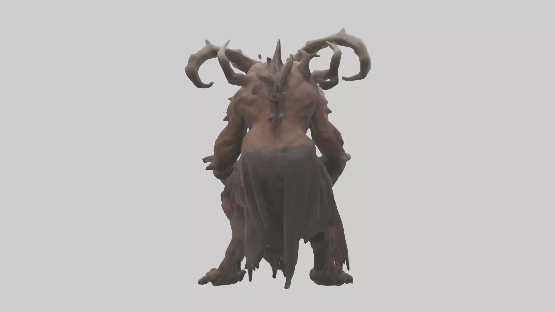 Plagued Beast model Low-poly 3D model_0