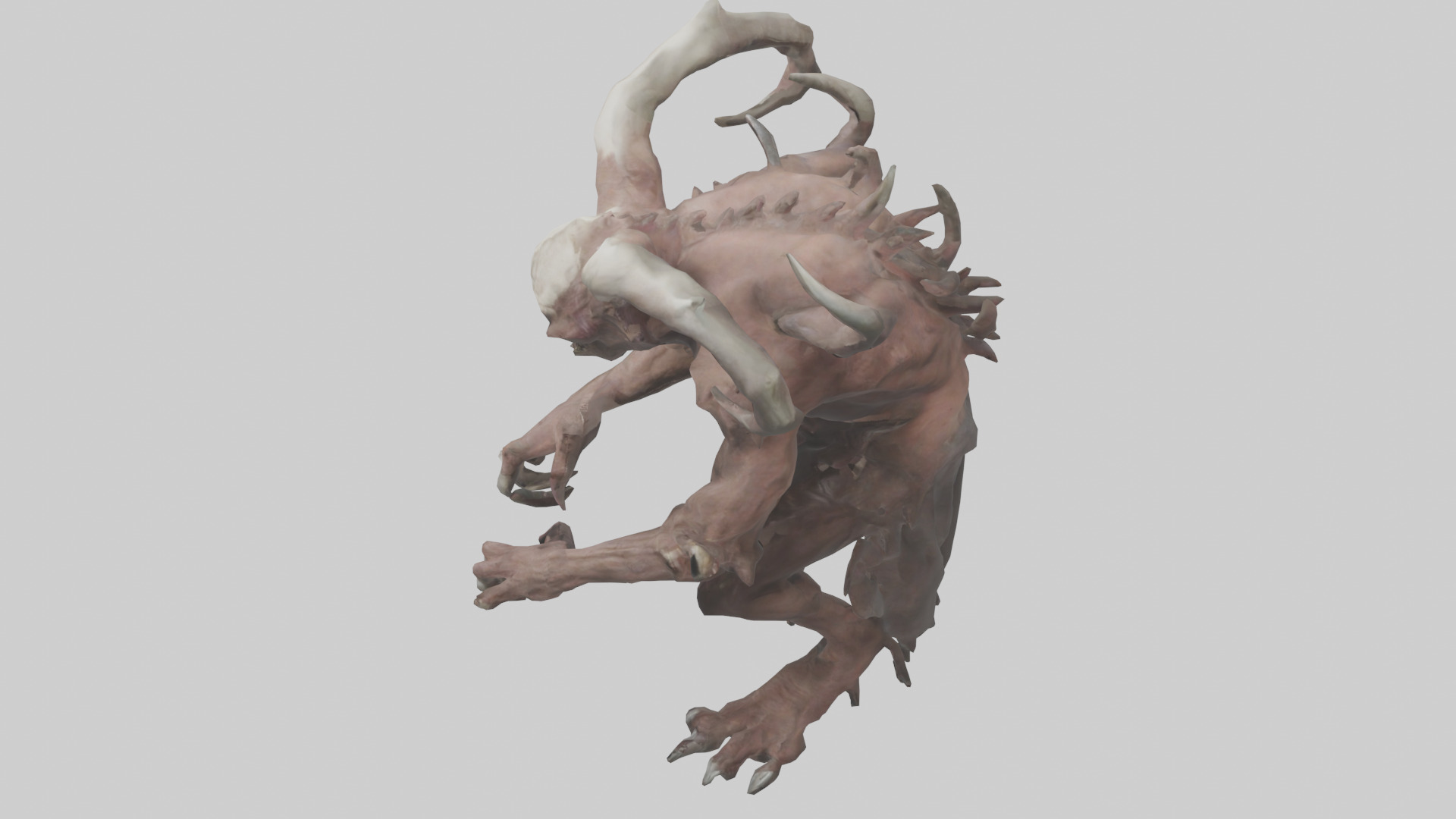 Plagued Beast model Low-poly 3D model_17