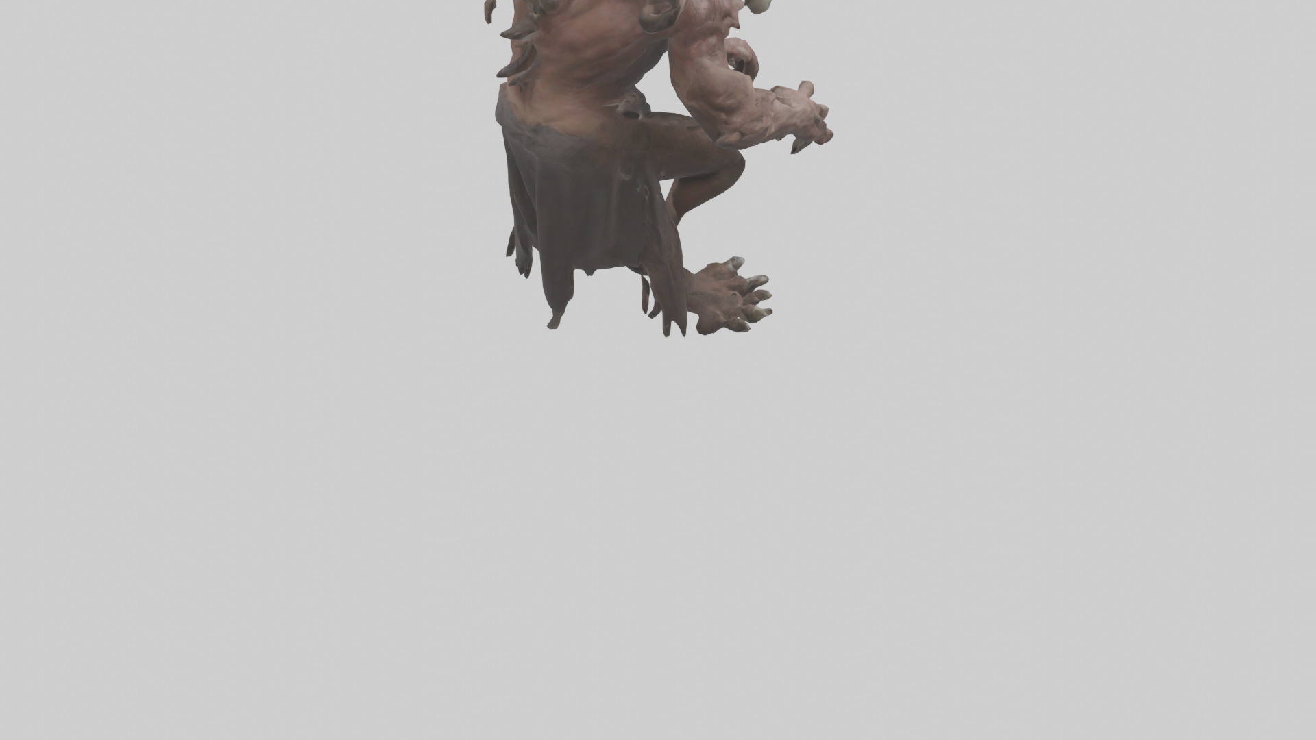 Plagued Beast model Low-poly 3D model_4