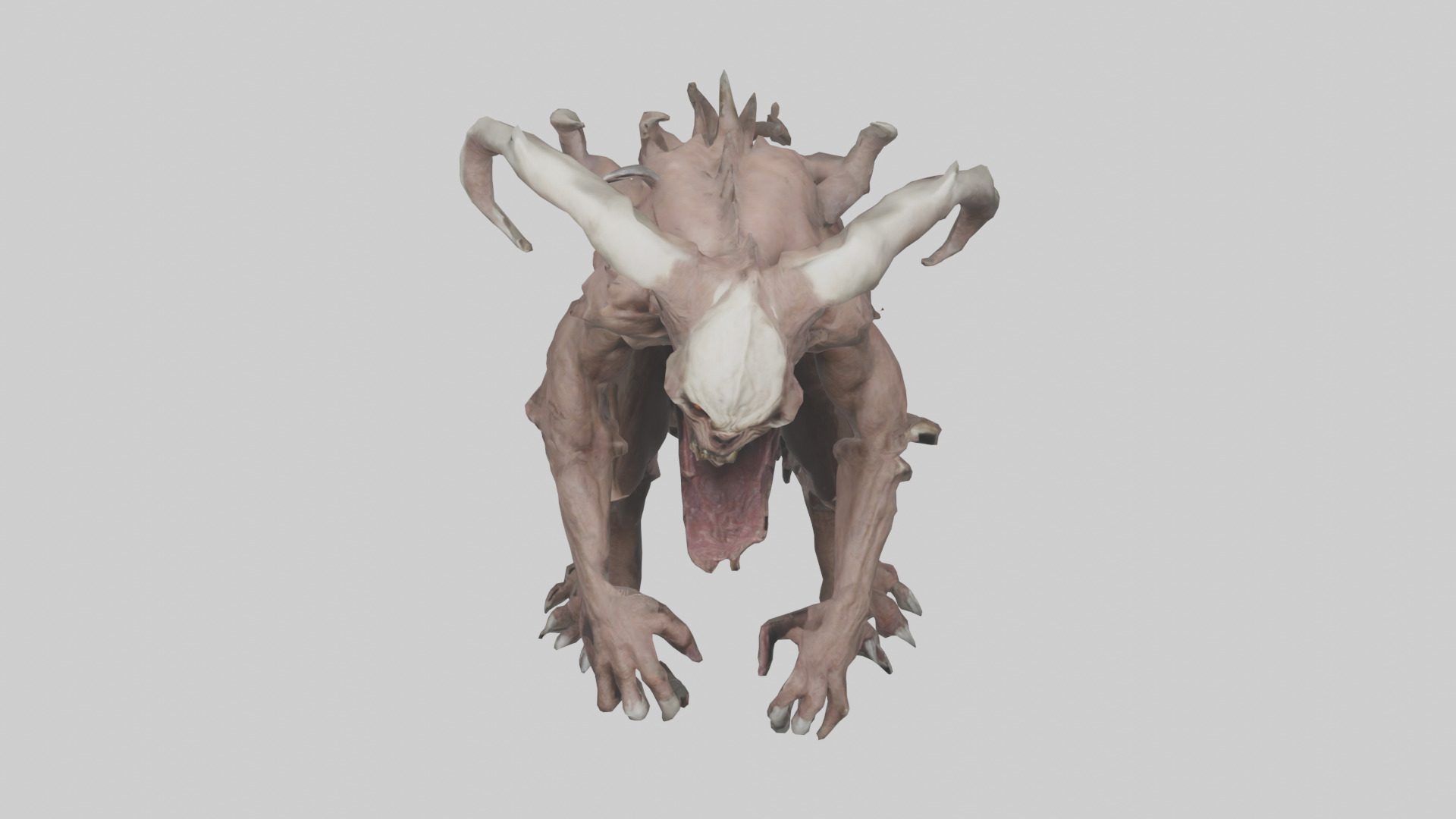 Plagued Beast model Low-poly 3D model_16