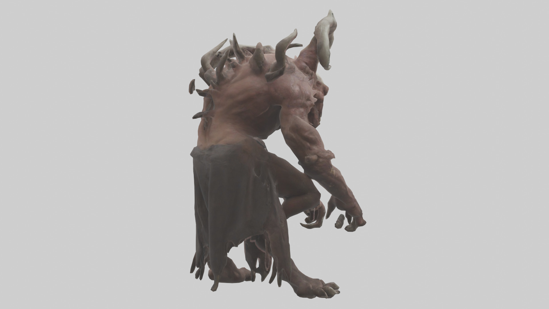 Plagued Beast model Low-poly 3D model_2