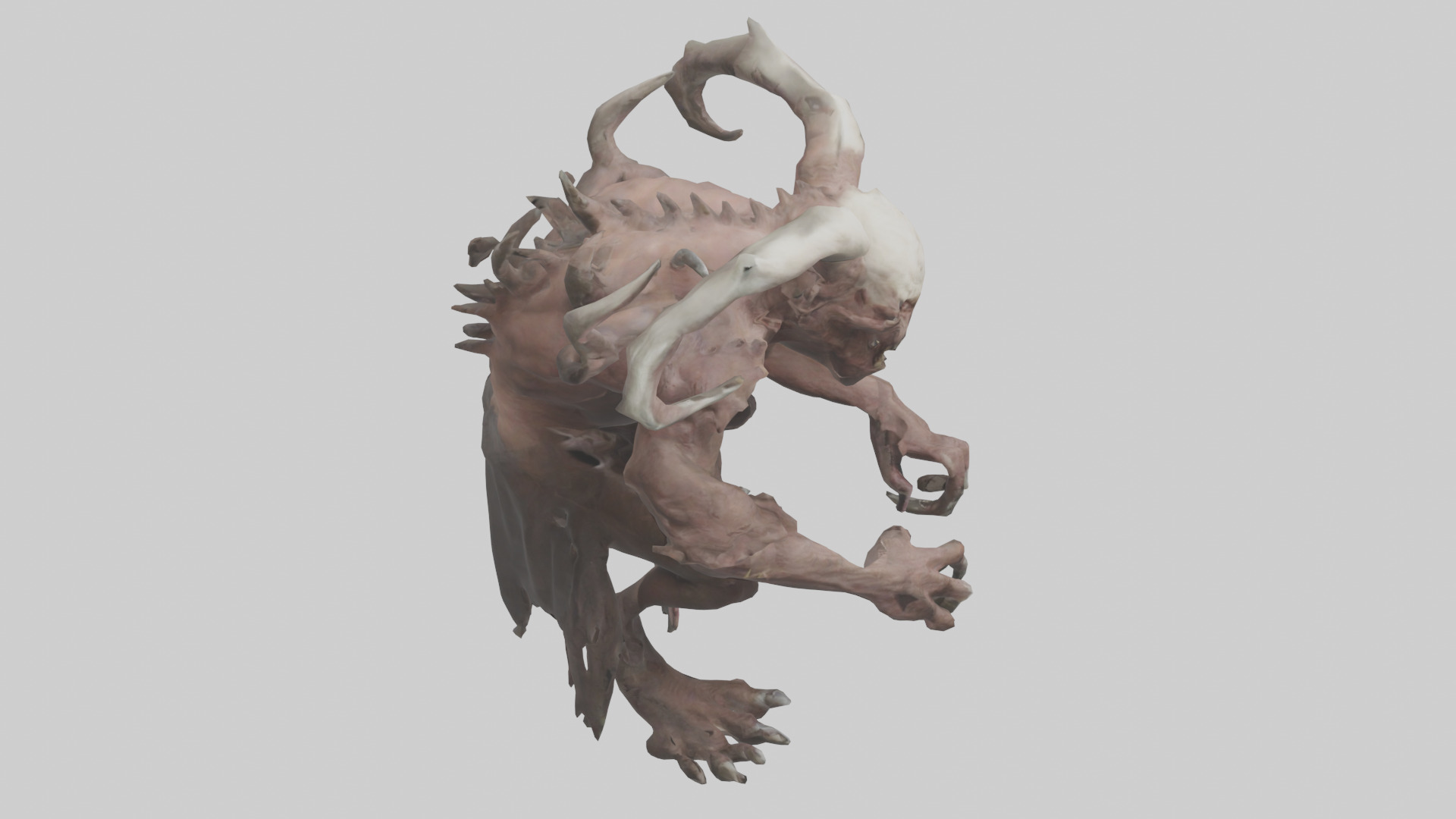 Plagued Beast model Low-poly 3D model_18
