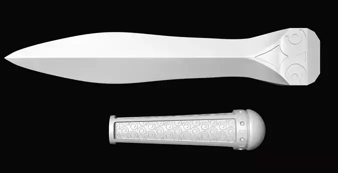 Annabeths Dagger 3D Printable Model Inspired by Percy Jackson