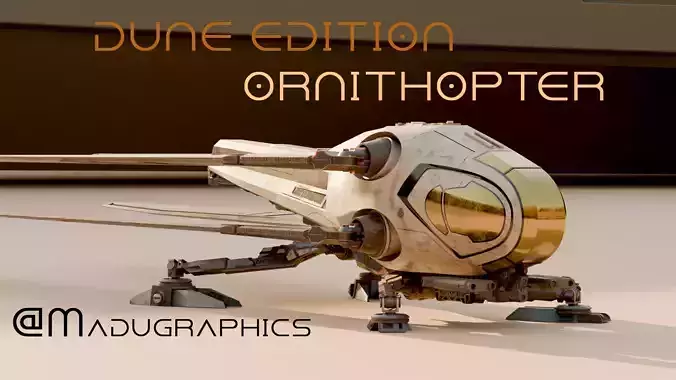ornithopter 3D model