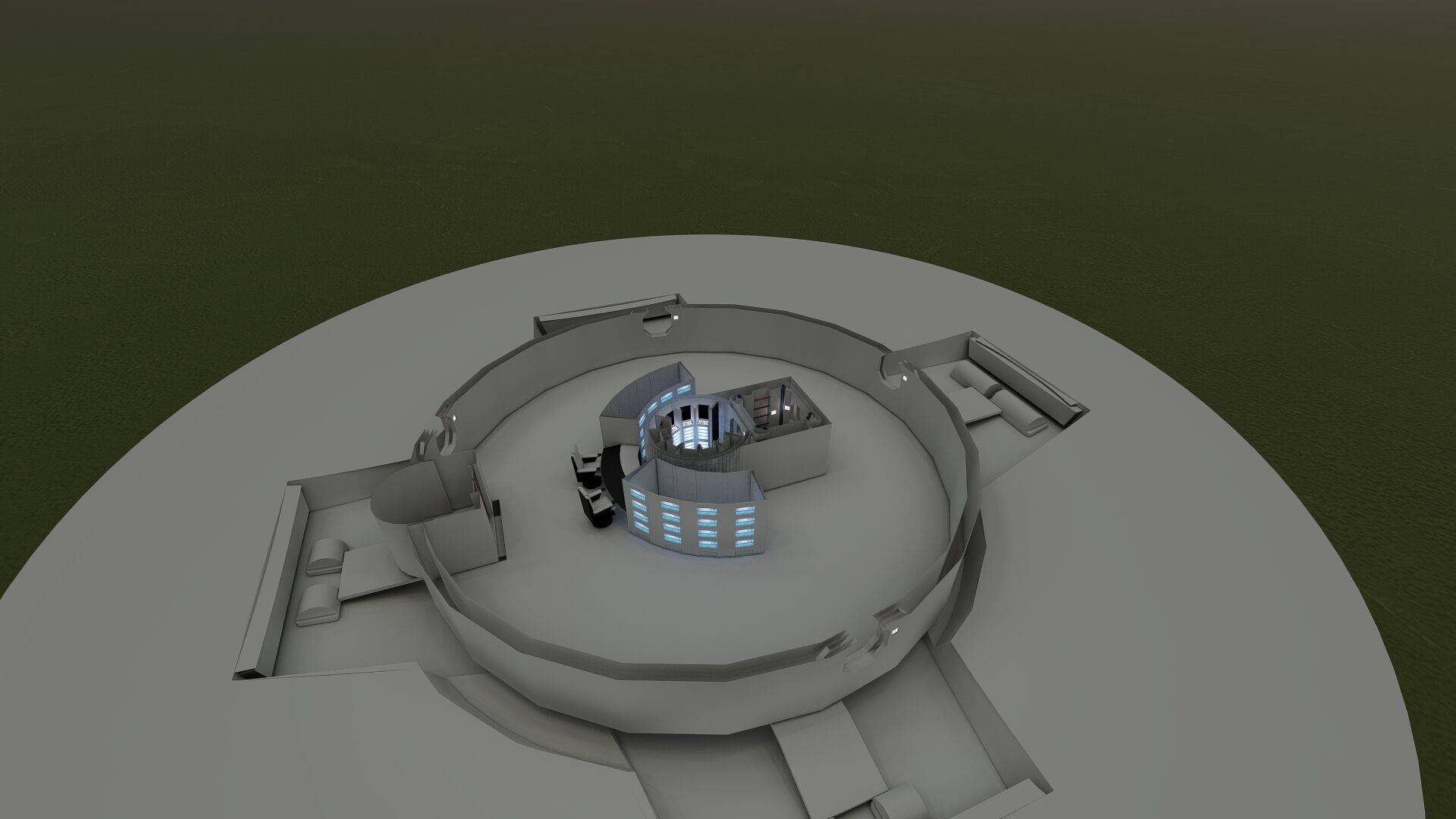 USS ENTERPRISE NCC 1701 A with full interior 3D model_38