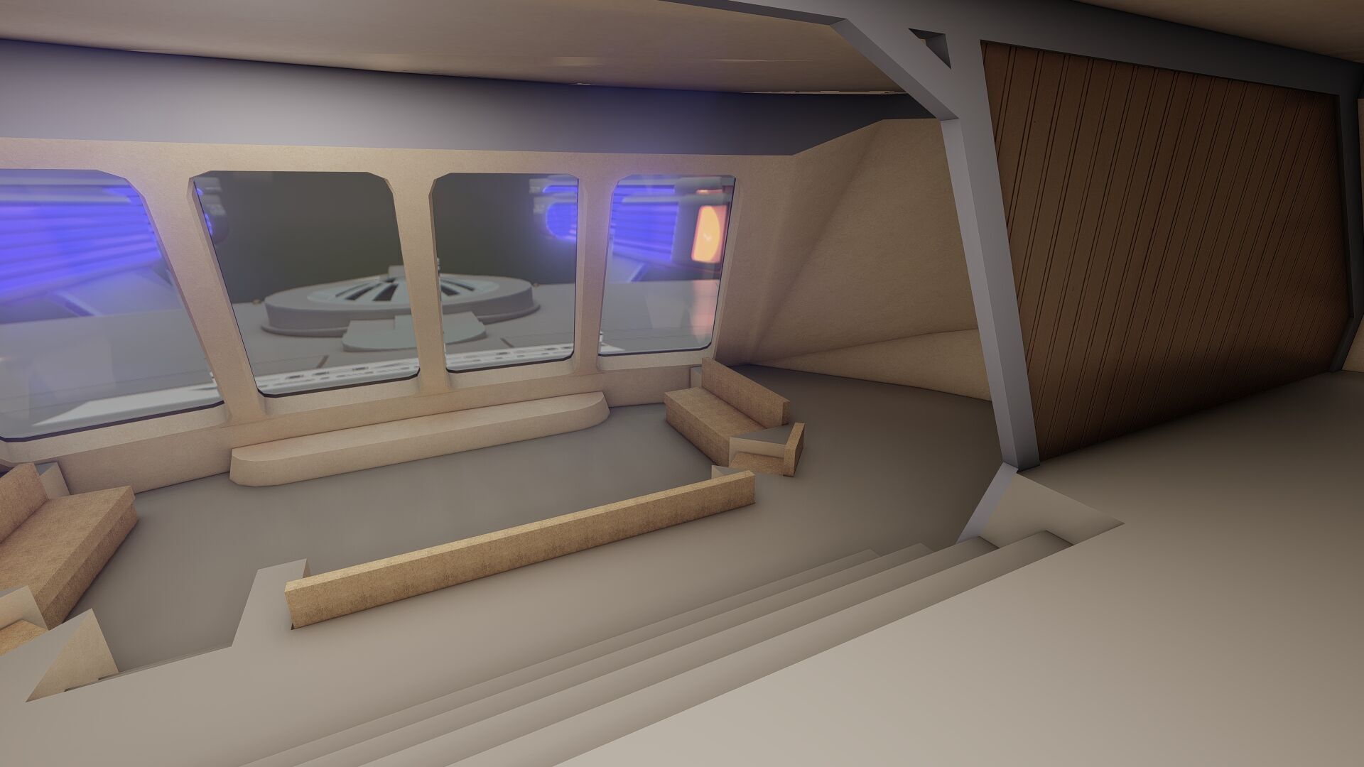 USS ENTERPRISE NCC 1701 A with full interior 3D model_54