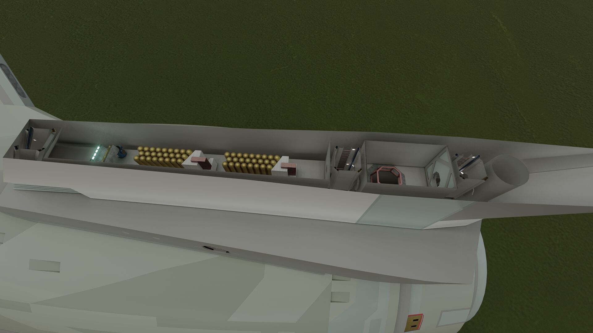 USS ENTERPRISE NCC 1701 A with full interior 3D model_36