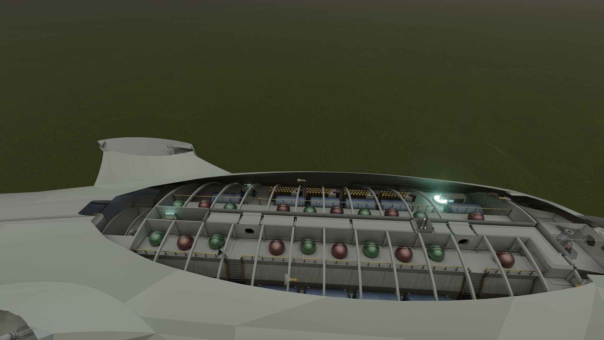 USS ENTERPRISE NCC 1701 A with full interior 3D model_33