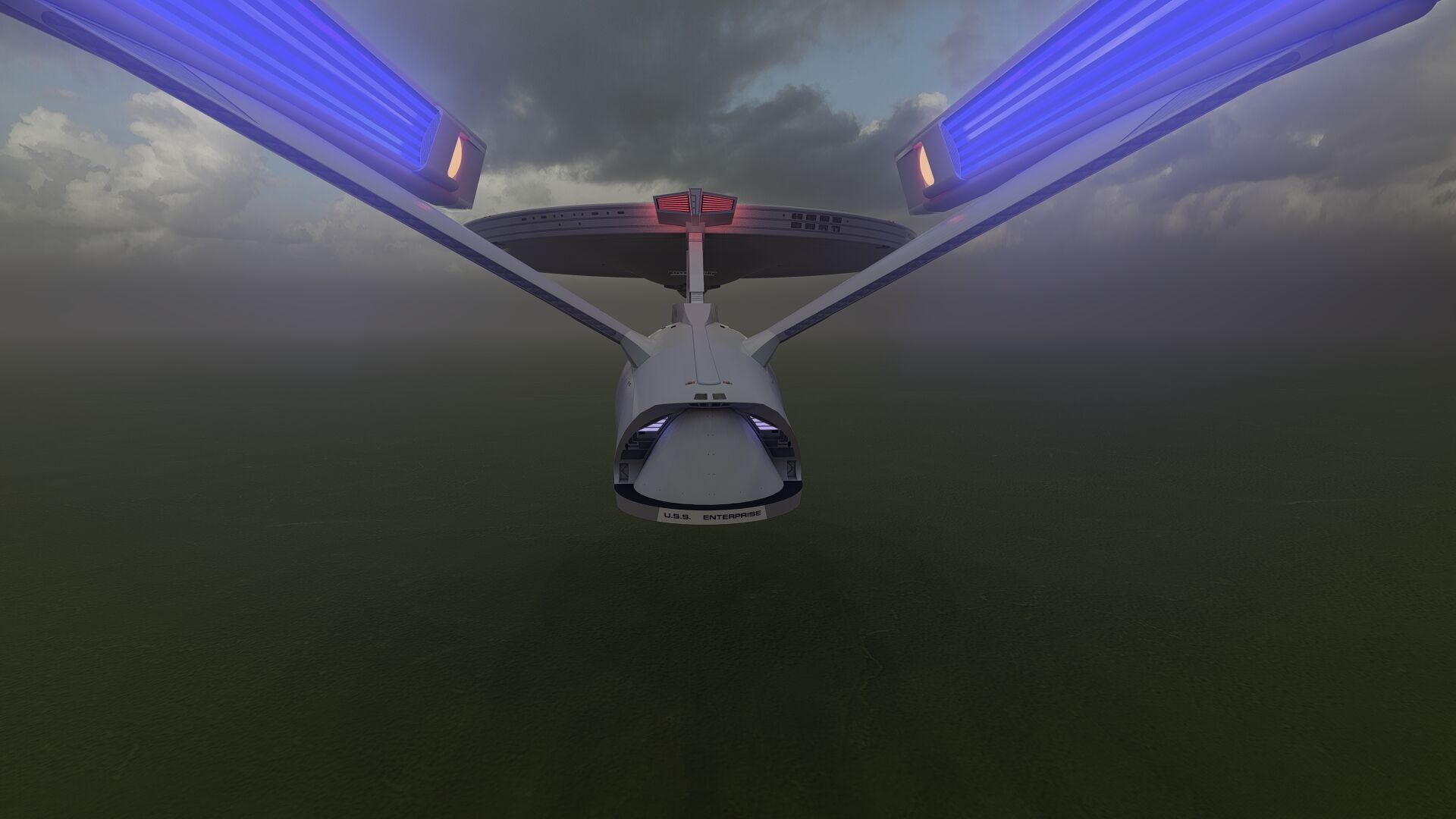 USS ENTERPRISE NCC 1701 A with full interior 3D model_13