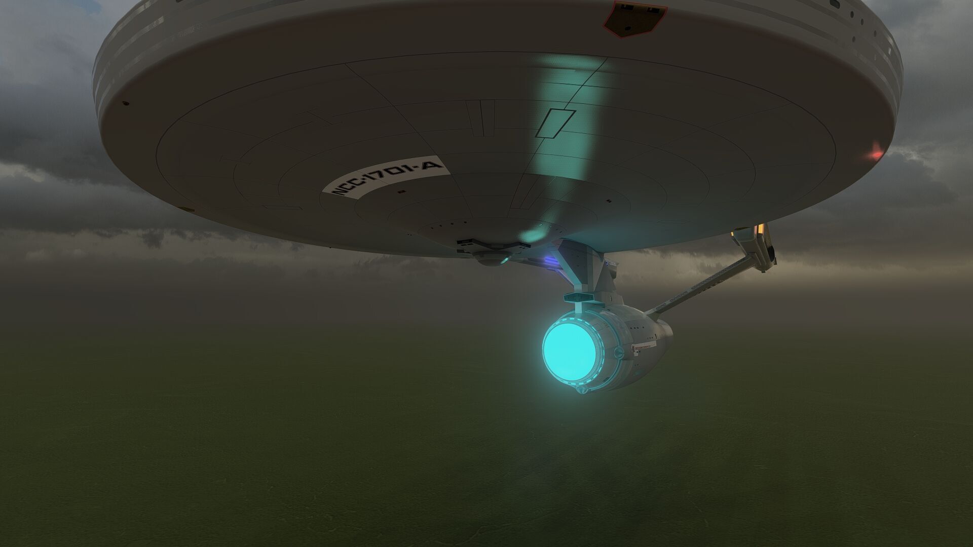 USS ENTERPRISE NCC 1701 A with full interior 3D model_11