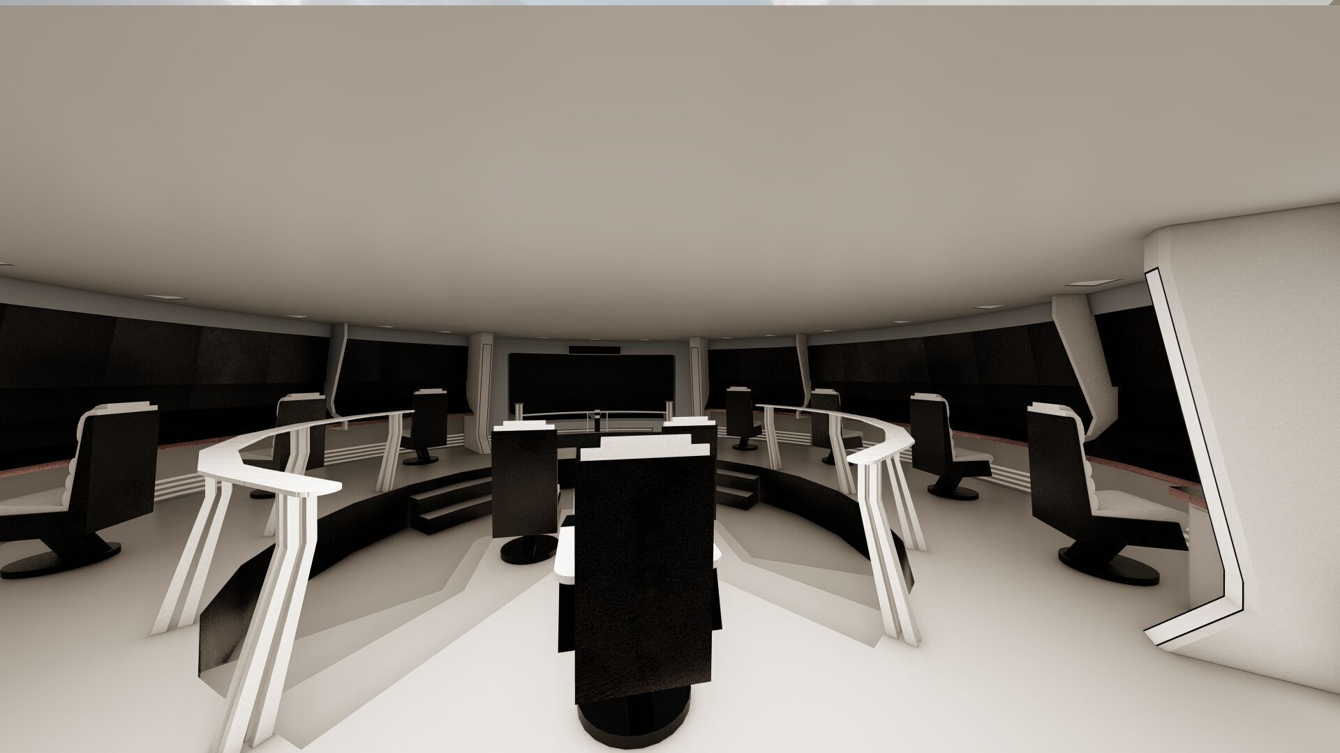 USS ENTERPRISE NCC 1701 A with full interior 3D model_56