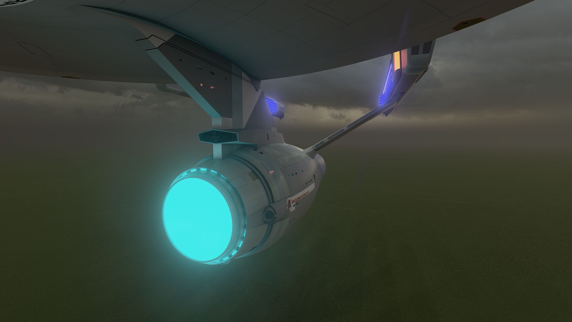 USS ENTERPRISE NCC 1701 A with full interior 3D model_12