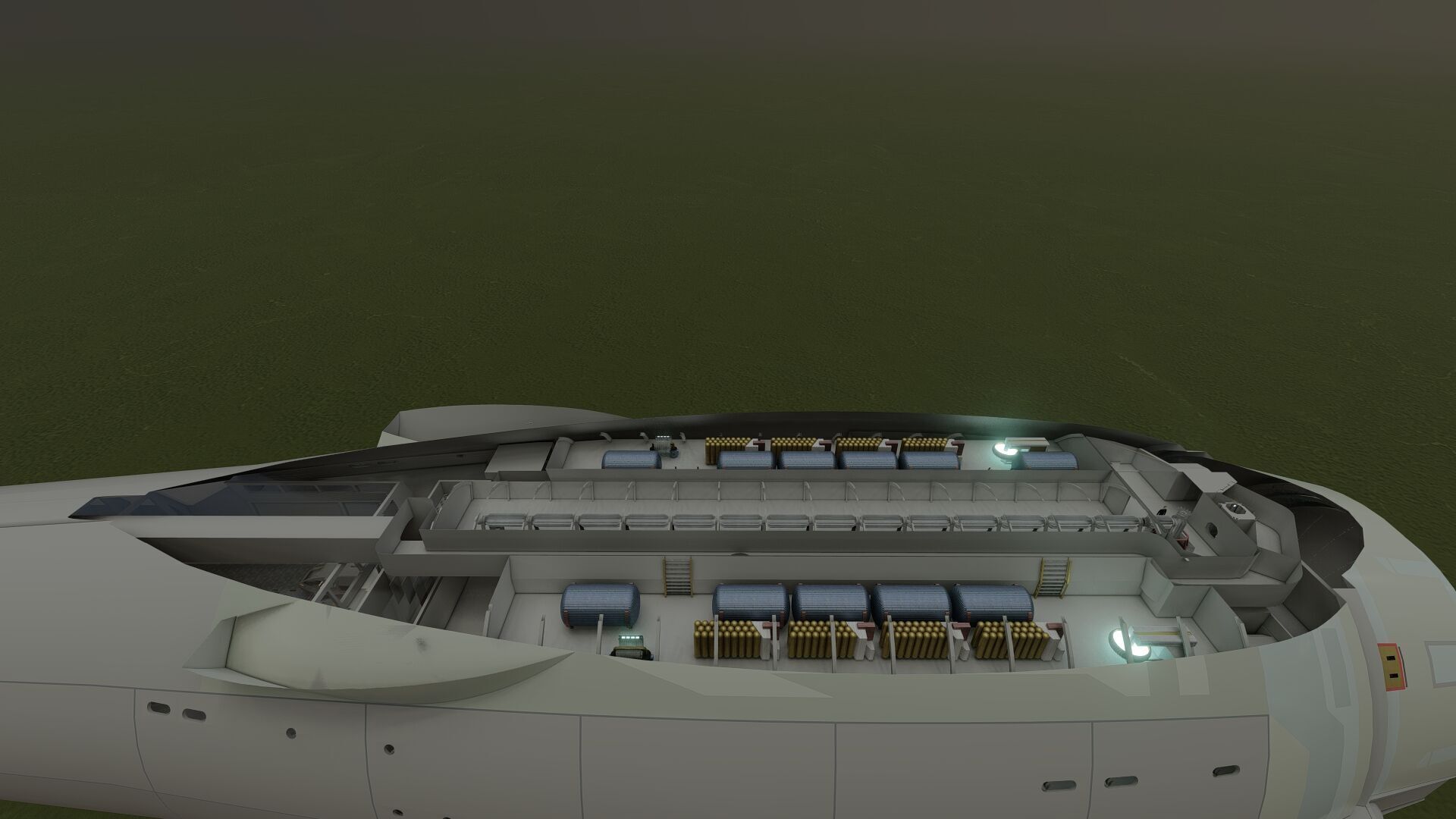 USS ENTERPRISE NCC 1701 A with full interior 3D model_32