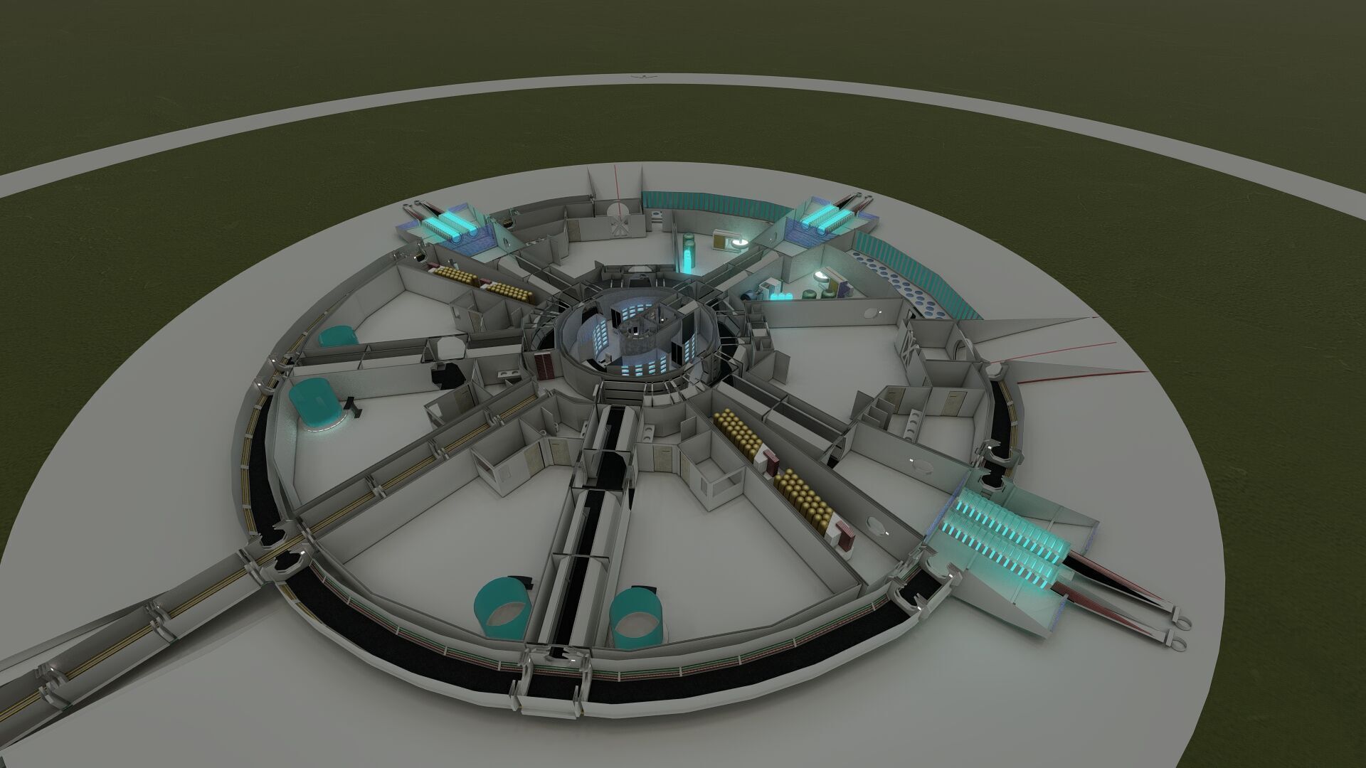 USS ENTERPRISE NCC 1701 A with full interior 3D model_40