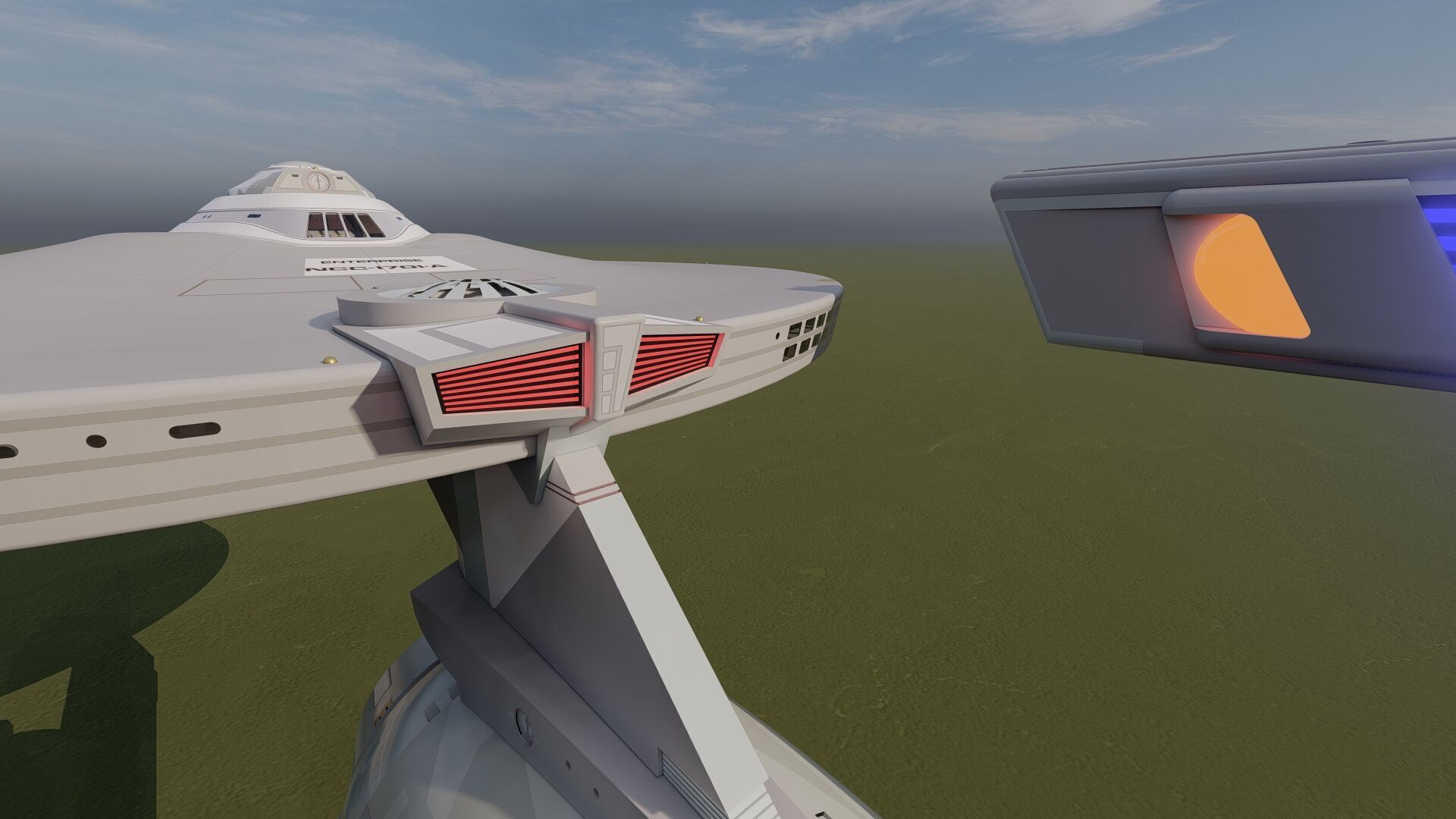 USS ENTERPRISE NCC 1701 A with full interior 3D model_15